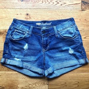 Boyfriend Distressed Jean Shorts